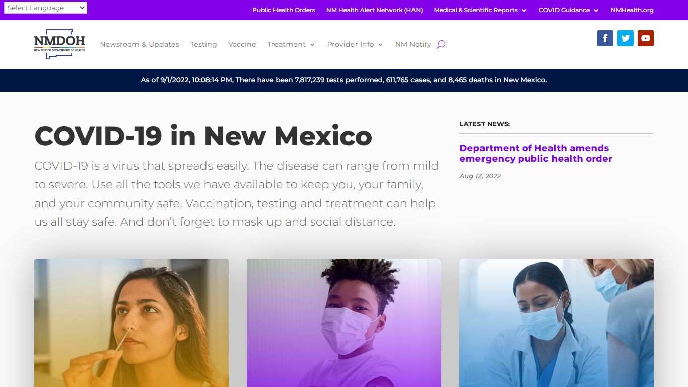 NMDOH - Coronavirus Updates | Coronavirus Updates in New Mexico